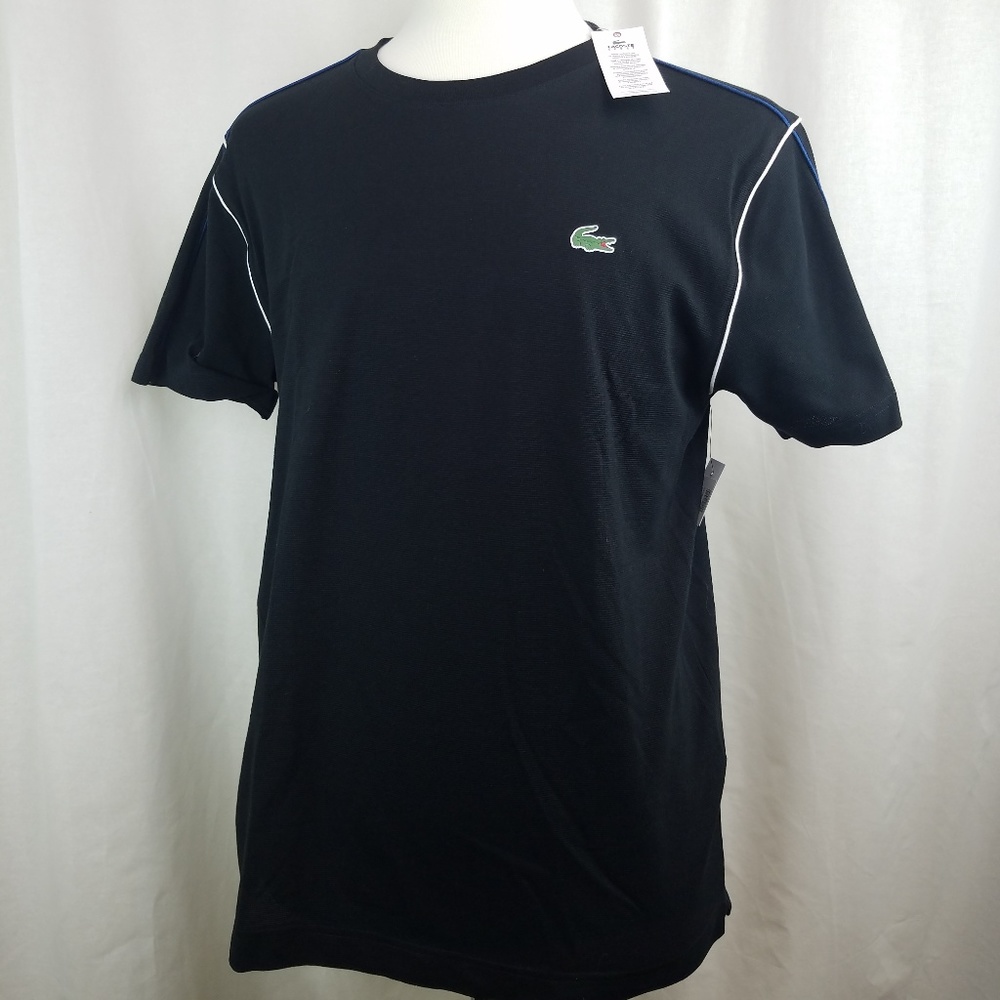 NWT Lacoste Sport Cotton Logo Men's T-shirt